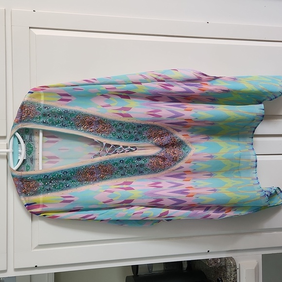 Camilla Other - Camilla one-size sheer coverup with embellishment. VGUC.